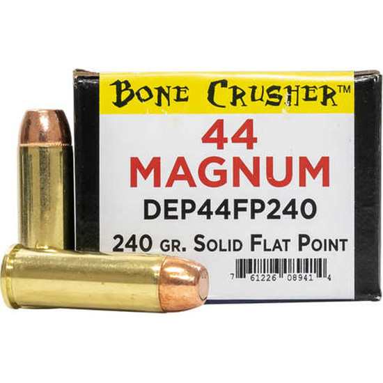 MR AMMO 44MAG 240GR FP BONECRUSHER 20RD 20/20 - Ammunition